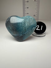 Load image into Gallery viewer, Blue Trolleite from Brazil • Heart