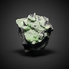 Load image into Gallery viewer, High-Grade Green Wavellite Collectors Specimen - Radiating Botryoidal Crystal Formation - Arkansas, USA