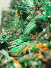 Load image into Gallery viewer, Brochantite Collector Mineral Specimen – Vivid Green Copper Crystals from Morocco
