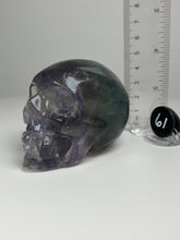 Load image into Gallery viewer, Fluorite • Rainbow Fluorite Skull