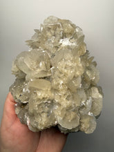 Load image into Gallery viewer, LARGE Silvery Bladed “Rose” Calcite Cluster – Yaogangxian Mine, Hunan, China