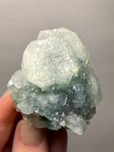 Load image into Gallery viewer, Druzy Green Apophyllite on Red & Green Heulandite – Deccan Traps, Maharashtra, India