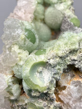 Load image into Gallery viewer, High-Grade Green Wavellite Collectors Specimen - Radiating Botryoidal Crystal Formation - Arkansas, USA