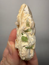 Load image into Gallery viewer, Pink Morganite, Mint Green Tourmaline, Purple Lepidolite in Quartz – Pegmatite Mineral Specimen from Pakistan