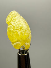 Load image into Gallery viewer, Vibrant Yellow Brucite Thumbnail Mineral Specimen | Collector Crystal from Killa Saifullah District in Balochistan Province, Pakistan
