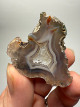 Load image into Gallery viewer, Polished Malawi Agate Half – High-Grade African Banded Agate Display Specimen