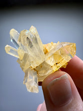 Load image into Gallery viewer, High Grade Golden Iron-Stained Himalayan Quartz Cluster | Rare Pakistan Mineral Specimen | Collector Display Crystal