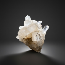 Load image into Gallery viewer, Himalayan Quartz Point Cluster on Matrix | Collector Mineral | India