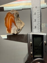 Load image into Gallery viewer, High-Grade Indonesian Sumatra Agate Pair – Vibrant Banded Chalcedony with Rich Color Zoning | Ethical Lapidary & Collector Display Specimens