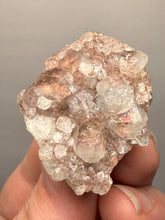 Load image into Gallery viewer, Pink Apophyllite on Red & Green Heulandite – Deccan Traps, Maharashtra, India