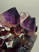 Load image into Gallery viewer, Premium Hematite-Phantom Deep Magenta Ametrine Cluster | Deccan Traps, India | Collector Mineral Specimen