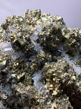 Load image into Gallery viewer, 6.8” New Find: Huanzala Mine Peru Sphalerite + Chalcopyrite + Apatite + Calcite + Quartz | Collector Display Specimen