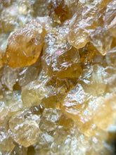Load image into Gallery viewer, Hessonite Garnet Cluster on Matrix – Natural Collector Specimen from Pakistan | High-Grade Orange-Red Garnet Crystals