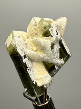 Load image into Gallery viewer, Dark Green Stak Nala Tourmaline and Cleavelandite – Haramosh Mountains, Pakistan | Thumbnail Specimen