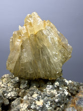 Load image into Gallery viewer, High-Grade Yellow Barite with Iron Pyrite | Bou Nahas Mine, Tinghir Province, Morocco