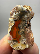 Load image into Gallery viewer, Polished Malawi Agate Half – High-Grade African Banded Agate Display Specimen