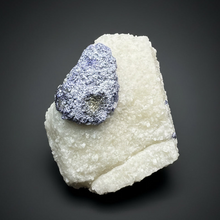 Load image into Gallery viewer, Afghan Lazurite Specimen | Deep Blue Lapis-Grade Crystal on Matrix | Collector Display Mineral