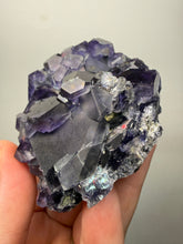 Load image into Gallery viewer, High-Grade “Tanzanite” Fluorite Cluster — Quan Zhou, Yongchun County, Fujian, China | Collector Mineral Specimen