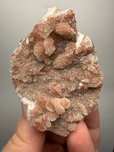 Load image into Gallery viewer, Rare Druzy Pink & Red Apophyllite Crystal Cluster – High Grade Collector Mineral Specimen | India