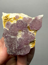 Load image into Gallery viewer, Etched Botryoidal Lavender Fluorite on Quartz Matrix Collector Mineral Specimen — Hunan, China