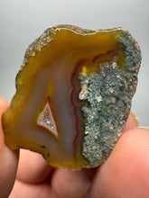 Load image into Gallery viewer, Polished Malawi Agate Half – High-Grade African Banded Agate Display Specimen