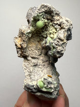 Load image into Gallery viewer, High-Grade Green Wavellite Collectors Specimen - Radiating Botryoidal Crystal Formation - Arkansas, USA