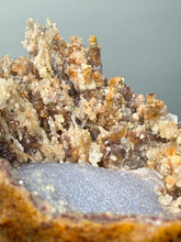 Load image into Gallery viewer, “Goblin Chalcedony” Pink & Orange Druzy Botryoidal Stalactites — Tichka Massif, High Atlas, Morocco
