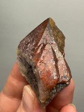 Load image into Gallery viewer, Premium Hematite-Phantom Deep Magenta Ametrine Cluster | Deccan Traps, India | Collector Mineral Specimen