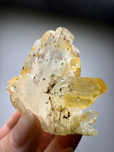 Load image into Gallery viewer, High Grade Golden Iron-Stained Himalayan Quartz Cluster | Rare Pakistan Mineral Specimen | Collector Display Crystal