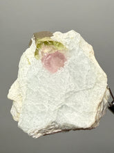 Load image into Gallery viewer, Watermelon Tourmaline on Matrix – Collector Mineral Specimen from Pakistan