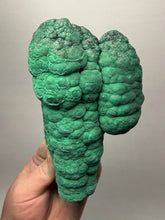 Load image into Gallery viewer, 6.4” High-Grade Malachite Stalactite “Cave” Formation | DR Congo | Mineral Collector Specimen