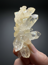 Load image into Gallery viewer, High Grade Golden Iron-Stained Himalayan Quartz Cluster | Rare Pakistan Mineral Specimen | Collector Display Crystal