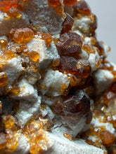 Load image into Gallery viewer, Hessonite Garnet on Feldspar | Mineral Collector Specimen | Pakistan