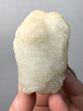 Load image into Gallery viewer, High-Grade “Dream Cloud” Druzy Chalcedony Stalactite — Maharashtra, India (Collector Display Specimen)
