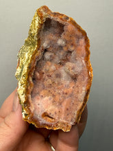 Load image into Gallery viewer, “Goblin Chalcedony” Pink & Orange Druzy Botryoidal Stalactites — Tichka Massif, High Atlas, Morocco