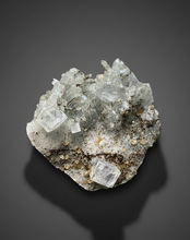 Load image into Gallery viewer, High Grade Blue YGX Fluorite, Quartz, & Quartz Cluster – Yaogangxian Mine, Hunan, China | Collector Mineral Specimen