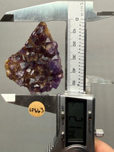 Load image into Gallery viewer, Premium Hematite-Phantom Deep Magenta Ametrine Cluster | Deccan Traps, India | Collector Mineral Specimen