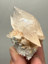 Load image into Gallery viewer, Premium Double Terminated Scalenohedral Pink Calcite with Pyrite | Leiping Mine, Guiyang County, Chenzhou, Hunan, China