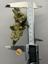 Load image into Gallery viewer, Chalcopyrite Botryoidal Stalactites on Calcite – Cabinet Specimen | Tongshankou Mine, Edong, Daye, Huangshi Prefecture, Hubei Province, China