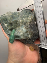 Load image into Gallery viewer, Emerald Variety Green Beryl on Matrix | Northern Bahia, Brazil | Collector Mineral Display Specimen