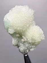 Load image into Gallery viewer, Luminous Mint Apophyllite with Glittering Druzy Sugar Quartz – India