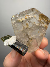 Load image into Gallery viewer, Dark Green Cap Stak Nala Tourmaline w Cleavelandite and Quartz Matrix – Haramosh Mountains, Pakistan