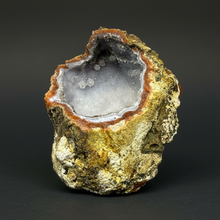 Load image into Gallery viewer, “Goblin Chalcedony” Pink & Orange Druzy Botryoidal Stalactites — Tichka Massif, High Atlas, Morocco