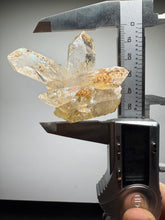 Load image into Gallery viewer, High Grade Golden Iron-Stained Himalayan Quartz Cluster | Rare Pakistan Mineral Specimen | Collector Display Crystal