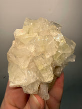 Load image into Gallery viewer, High-Grade Light Green Apophyllite on Pink Stilbite Zeolite | Indian Collector Mineral Specimen