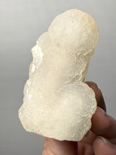 Load image into Gallery viewer, High-Grade “Dream Cloud” Druzy Chalcedony Stalactite — Maharashtra, India (Collector Display Specimen)