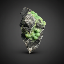 Load image into Gallery viewer, High-Grade Green Wavellite Collectors Specimen - Radiating Botryoidal Crystal Formation - Arkansas, USA