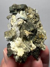 Load image into Gallery viewer, Marcasite, Pyrite & Barite Cabinet Specimen | Bounhas Mine, Oumjrane, Morocco