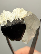 Load image into Gallery viewer, Blue Cap Dark Green Stak Nala Tourmaline and Cleavelandite – Haramosh Mountains, Pakistan | Thumbnail Specimen