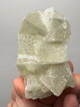 Load image into Gallery viewer, Rare Druzy Golden “Diamond” Calcite on Zeolite Matrix — Maharashtra, India | Collector Cabinet Specimen